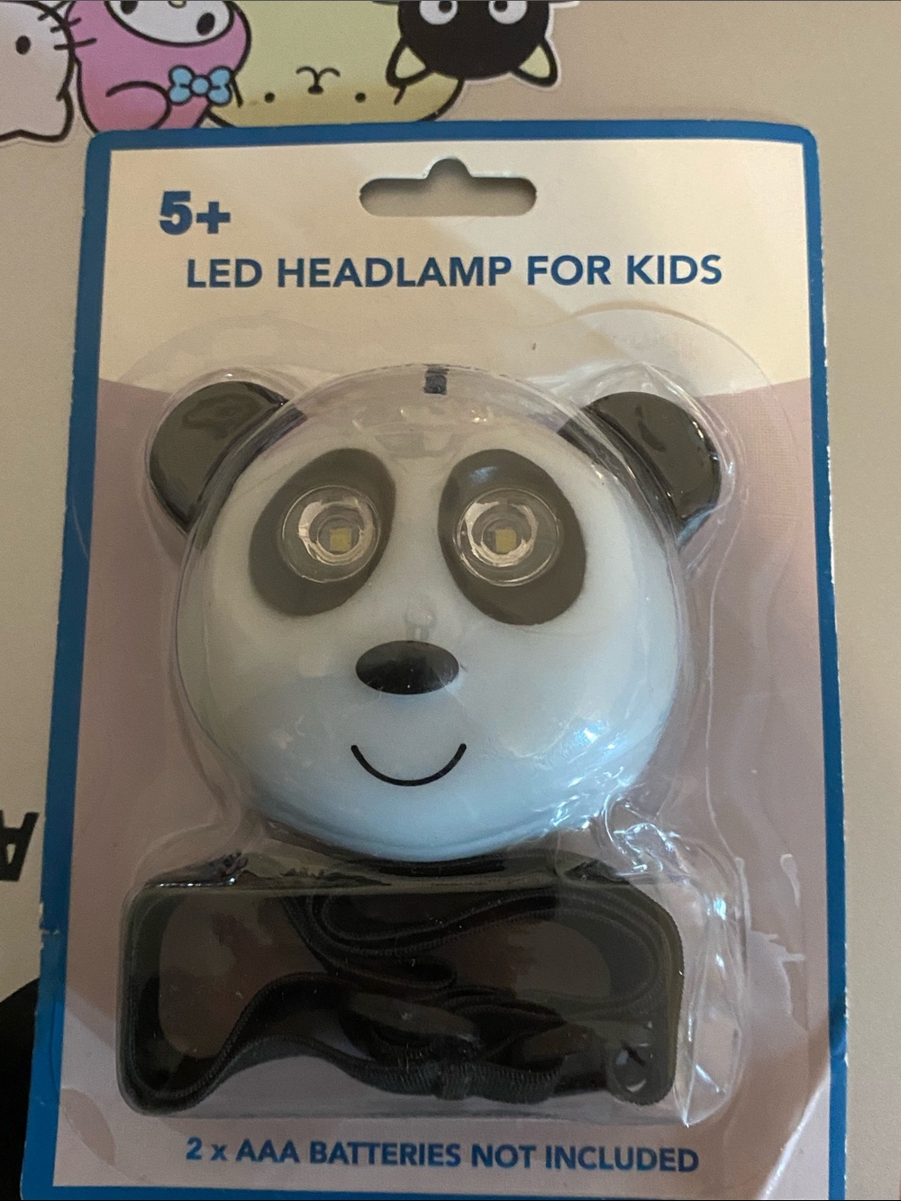NIP LED Panda Headlamp for Kids🖤🖤